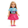 B Friends Cherry Burst T-Shirt and Pink Skirt Fashion Clothes for 18-inch Doll - R Exclusive