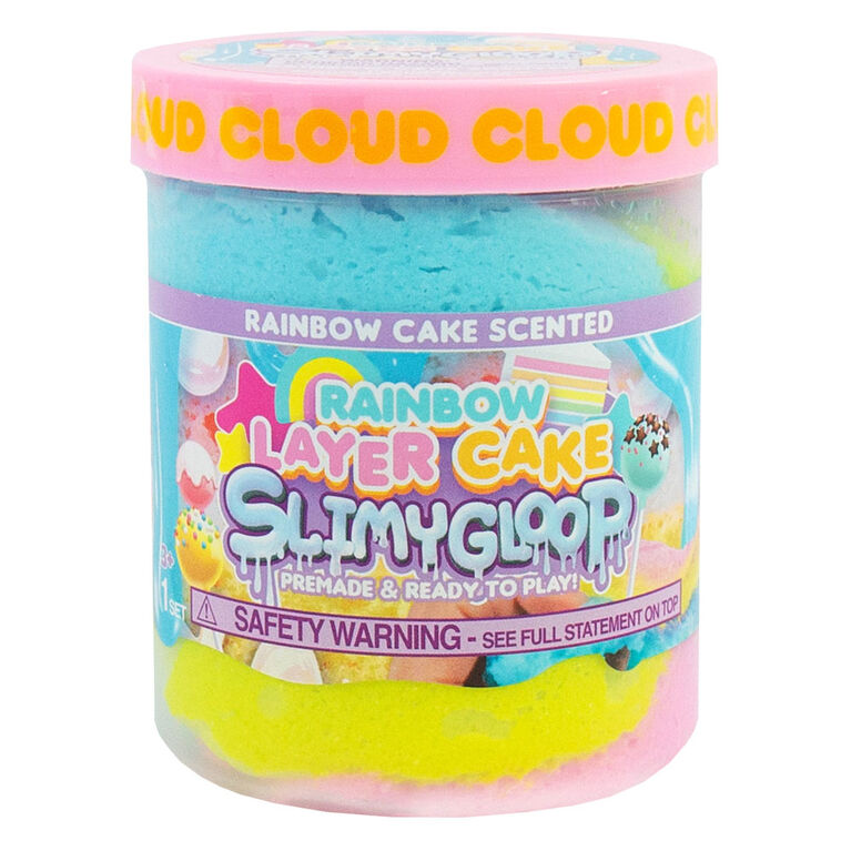 SLIMYGLOOP Gâteau étagé arc-en-ciel