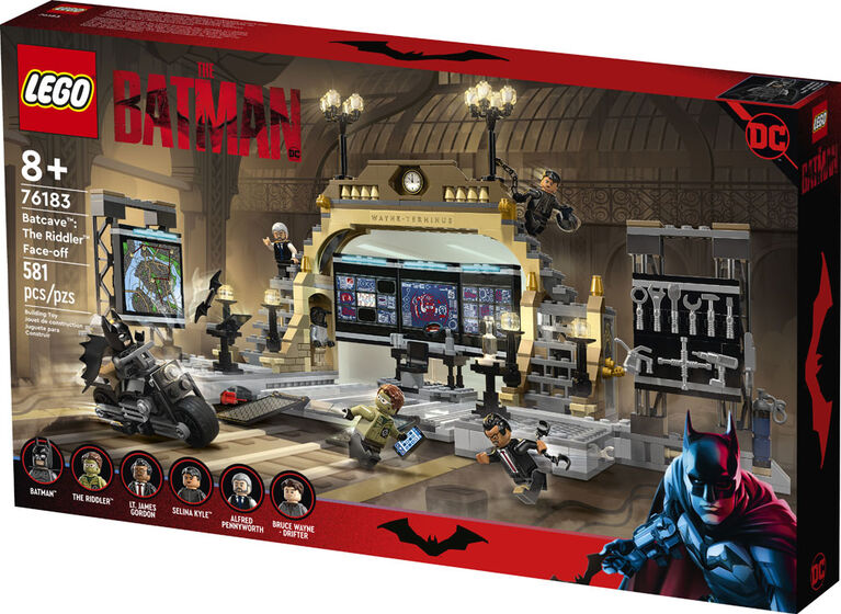 LEGO DC Batman Batcave: The Riddler Face-off 76183 Building Kit (581 Pieces)