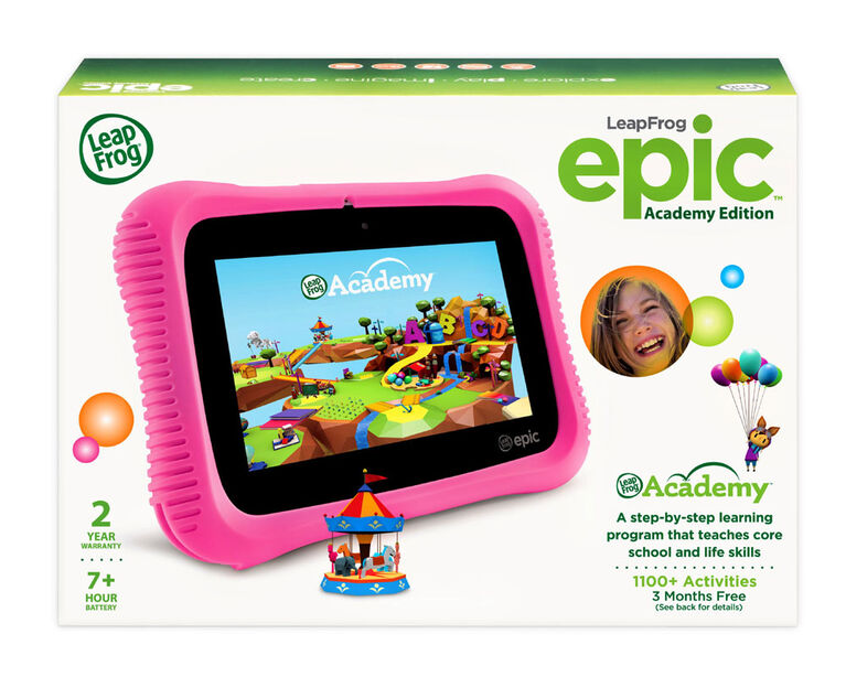 LeapFrog Epic Édition académique - Rose - Notre exclusivité - Édition anglaise