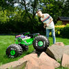 Monster Jam, Official Mega Grave Digger All-Terrain Remote Control Monster Truck, Over 2 Ft. Tall, 1:6 Scale