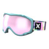 Hurley Youth SOAR Ski Snow Goggles, Baby Blue/Pink Tie-dye