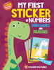 My First Sticker By Numbers: Dinosaurs and Dragons - English Edition