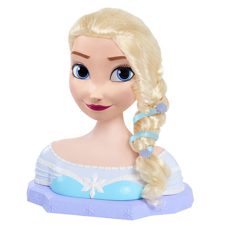Disney Frozen - Tete A Coiffer Princesse Elsa - La Reine Des