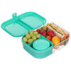 Sistema To Go Split Lunch Box, 1.1 L Food Storage Container with 2 Compartments, Colour May Vary