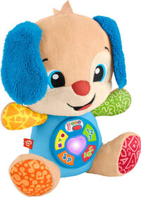 Fisher-Price Laugh & Learn Smart Stages Puppy Plush Baby Musical Learning Toy, Multilanguage Version