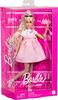 Barbie Deluxe Style Doll #3 in Pastel Pink Barbiecore Dress with Oversized Bow, Blond Hair