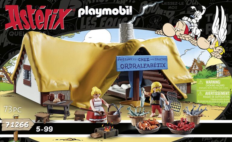 Astérix : La hutte d'Ordrafalbétix