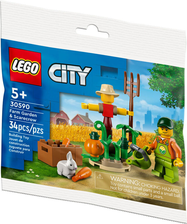 LEGO City Le jardin de la ferme et l'épouvantail 30590