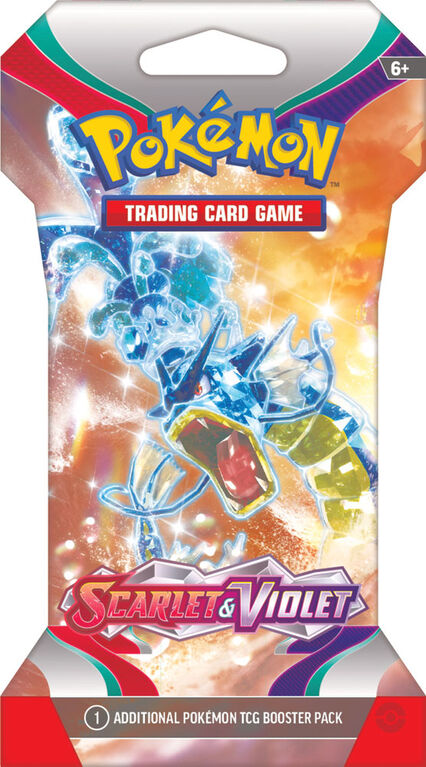 Pokemon Scarlet and Violet Sleeved Booster - English Edition