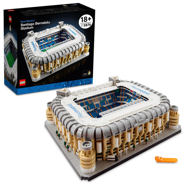 LEGO Real Madrid - Le stade Santiago Bernabéu 10299 Ensemble de construction (5 876 pièces)