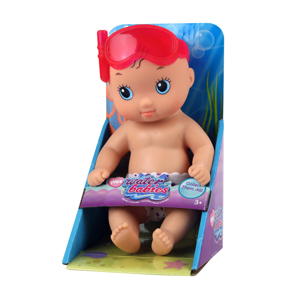 Wee Waterbabies Doll Scuba Water Filled 6 Inch Baby Doll Toys