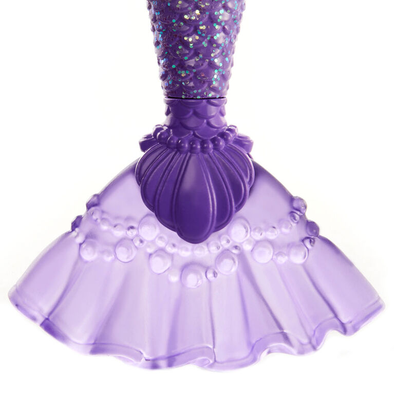 Barbie Dreamtopia Chelsea Mermaid Doll, 6.5-inch with Purple Hair and Tail