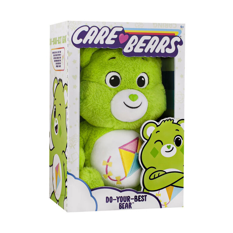 Peluche Care Bears 14" - Do-Your-Best Ours