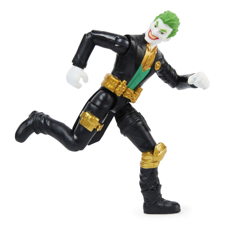 DC Comics, 4-inch The Joker Action Figure with 3 Mystery Accessories