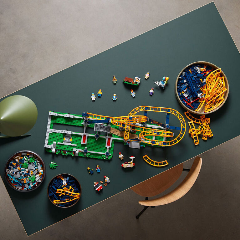 LEGO Montagne russe 10303 Ensemble de construction (3 756 pièces)