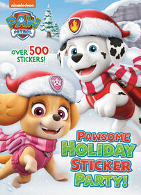 Pawsome Holiday Sticker Party! (PAW Patrol) - &Eacute;dition anglaise