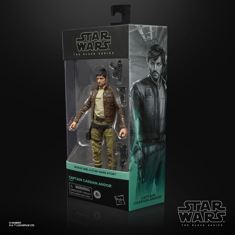 Star Wars The Black Series Captain Cassian Andor 6-Inch-Scale Rogue One: A Star Wars Story Figure