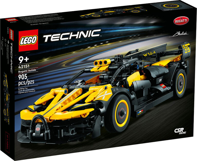LEGO Technic Bolide Bugatti; kit de construction 9+ de voiture sport et de mini moteur 42151