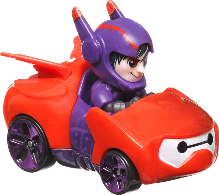 Hot Wheels RacerVerse, Set of 4 Die-Cast Hot Wheels Cars with Disney Characters as Drivers