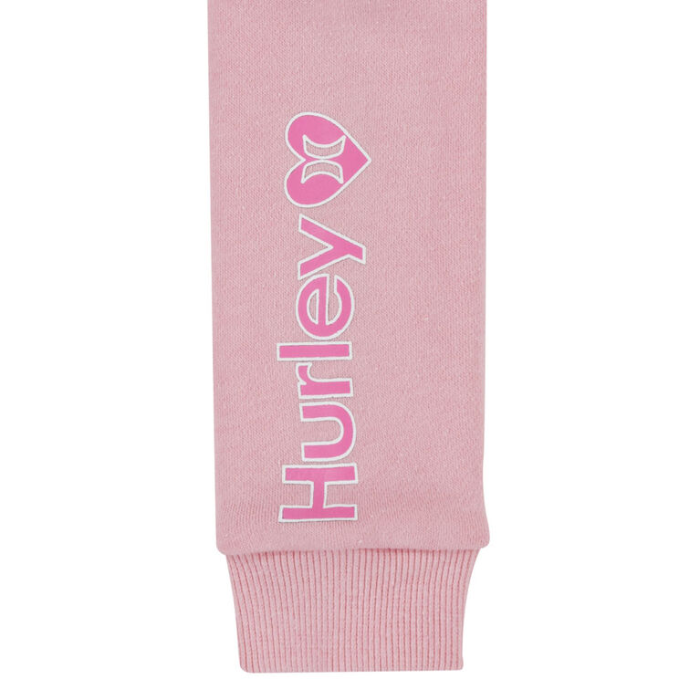 Hurley Sherpa Printed Coverall - Pink - Size 9 Months