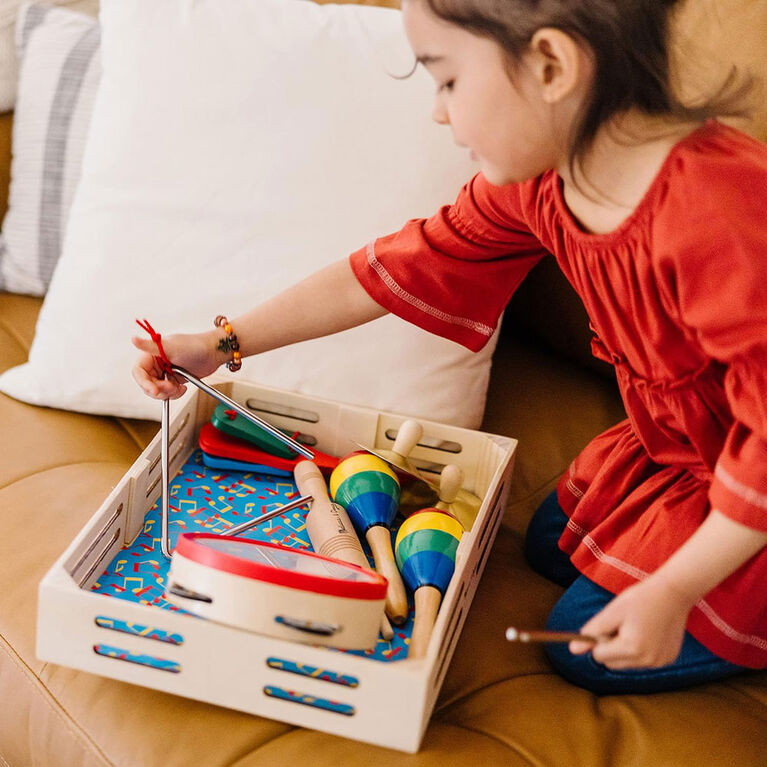Melissa and Doug - Wooden Musical Instrument Set