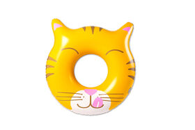 Big Mouth Cat Face Float - English Edition