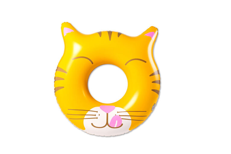 Big Mouth Cat Face Float - English Edition