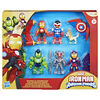 Marvel Iron Man and his Awesome Friends Armored-Up Avengers Pack Action Figure Set
