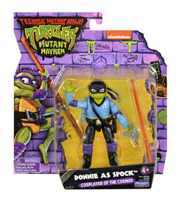 Teenage Mutant Ninja Turtles : Mutant Mayhem-Figure d'action Donnie en Spock