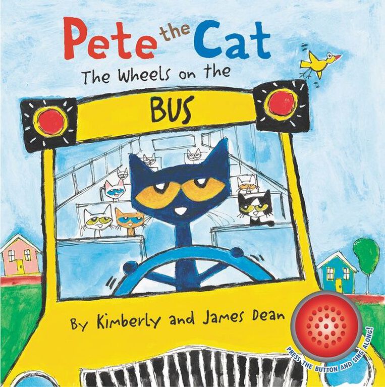 Pete The Cat: The Wheels On The Bus Sound Book - English Edition
