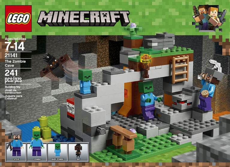 Lego Minecraft The Zombie Cave Toys R Us Canada