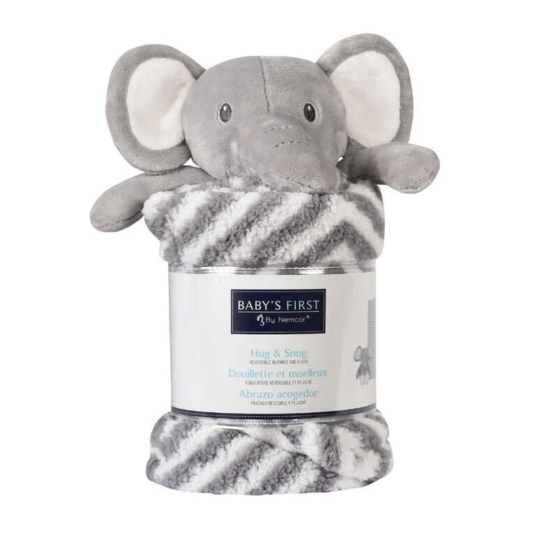 Baby's First By Nemcor Hug and Snug- Elephant