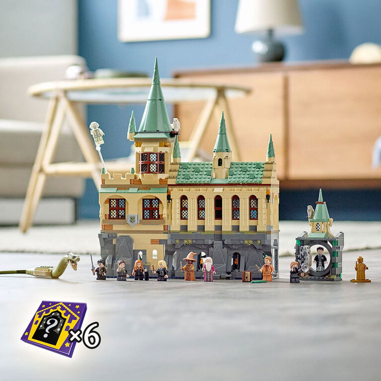 LEGO Harry Potter La chambre des secrets de Poudlard 76389 Ensemble de construction (1 176 pièces)