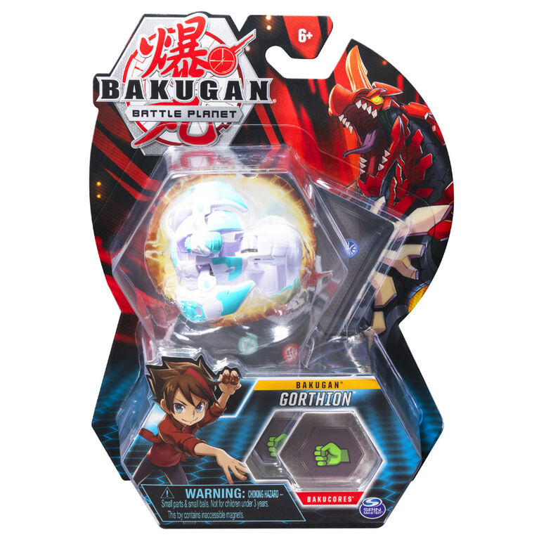 Bakugan, Gorthion, 2-inch Tall Collectible Action Figure and Trading Card