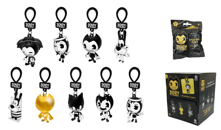 BENDY - Collector Clips Mystery Pack (One 2-3 Figure, Dark Revival, Series  3)