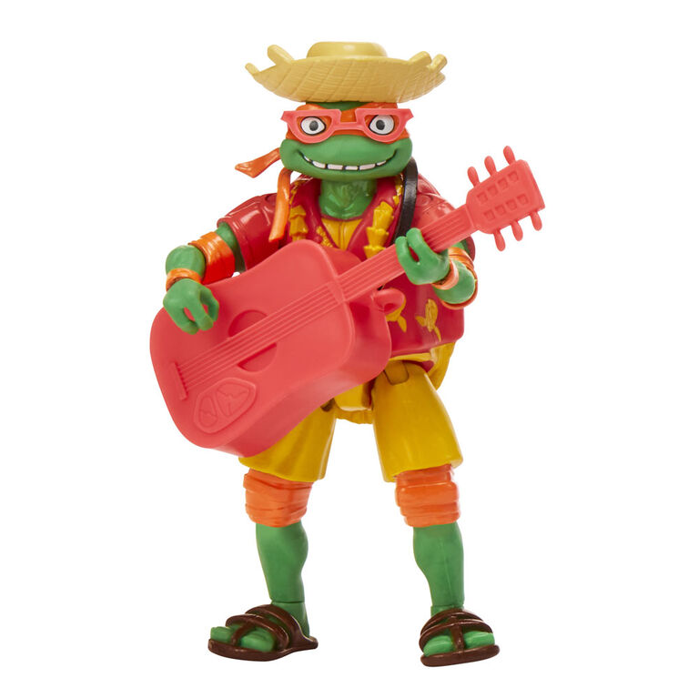 Teenage Mutant Ninja Turtles : Mutant Mayhem-Figure d'action plage Mikey