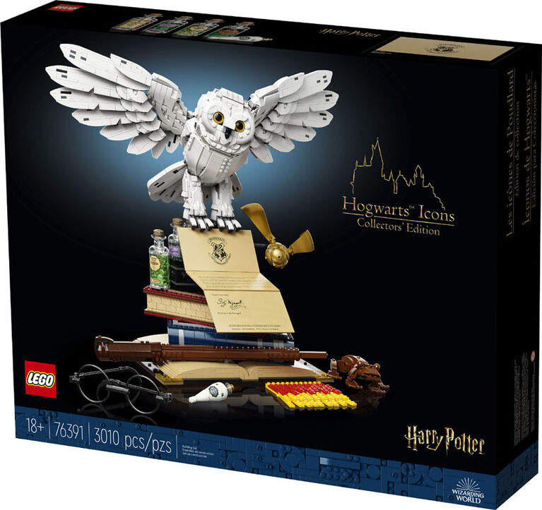 LEGO Harry Potter Les icônes de Poudlard : édition de collection 76391 (3  010 pièces)