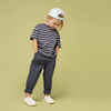 Fashion Tee Grey Stripe 4-5Y