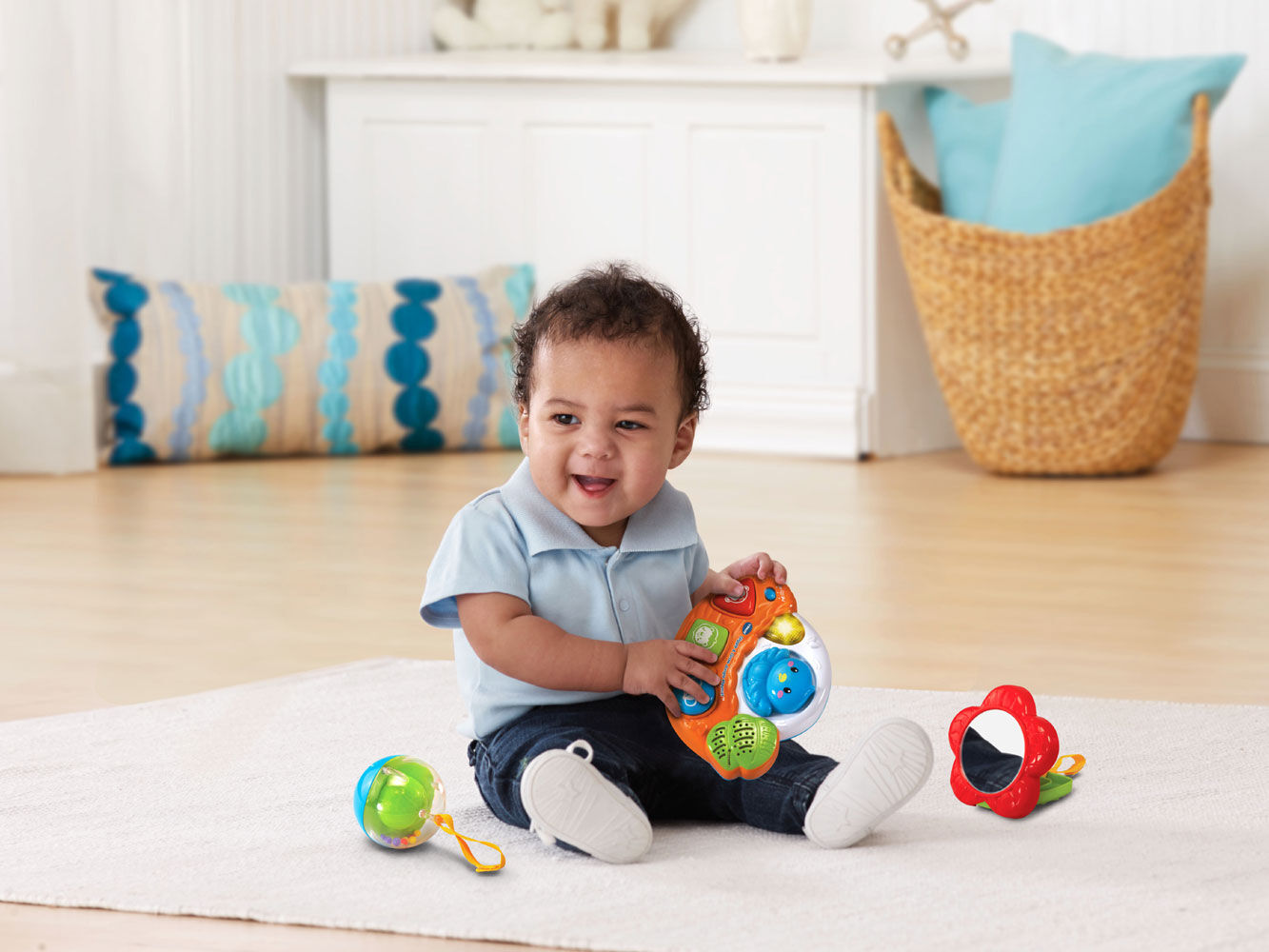 vtech giggle and grow jungle playmat