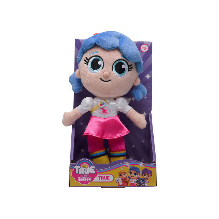 True and The Rainbow Kingdom - 9" Plush with sounds (One selected at Random for Online Purchases) - English Edition