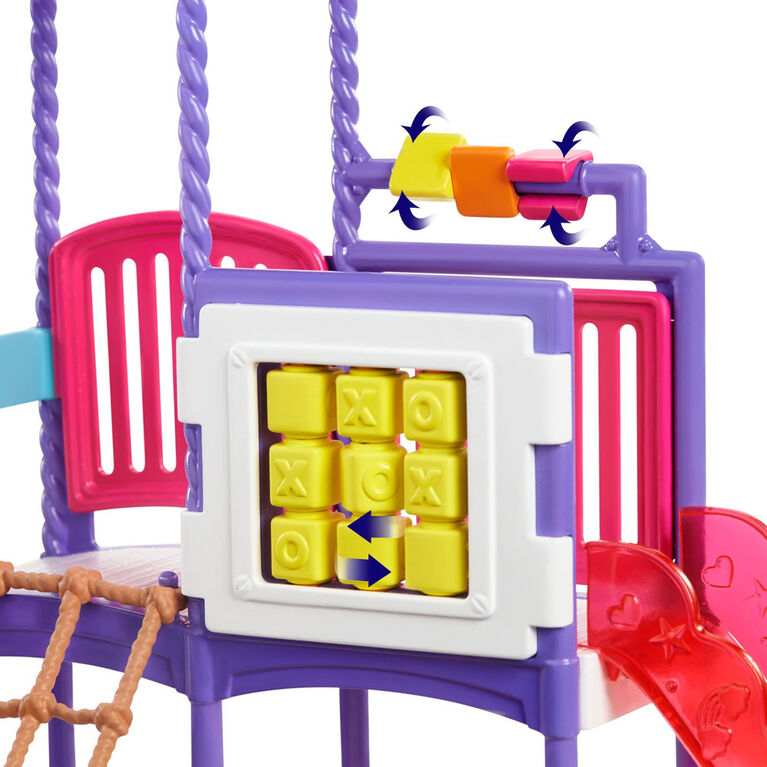 Barbie Skipper Babysitters Inc. Climb 'n Explore Playground Dolls & Playset