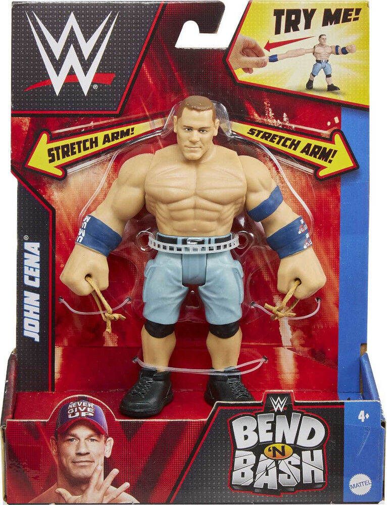 WWE Bend 'N Bash John Cena Action Figure
