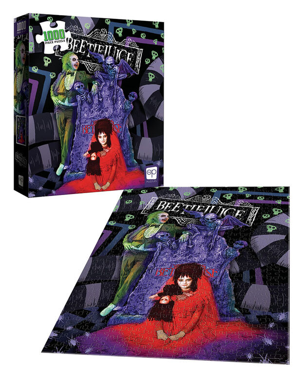 Beetlejuice "Graveyard Wedding" 1000 Piece Puzzle