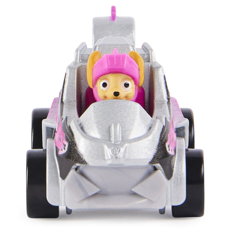 PAW Patrol, True Metal Skye Collectible Die-Cast Toy Car, Rescue Knights Series 1:55 Scale