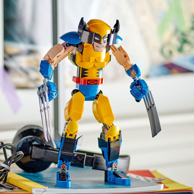 LEGO Marvel Wolverine Construction Figure 76257 Building Toy Set (327 Pieces)
