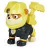 PAW Patrol, Moto Pups Rubble Collectible Figure with Wearable Deputy Badge