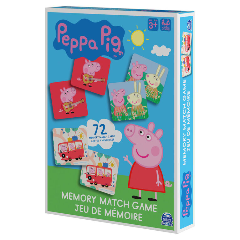Peppa Pig, Jeu de mémoire