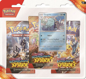 Pokemon Surging Sparks 3-Pack Blister - English Edition