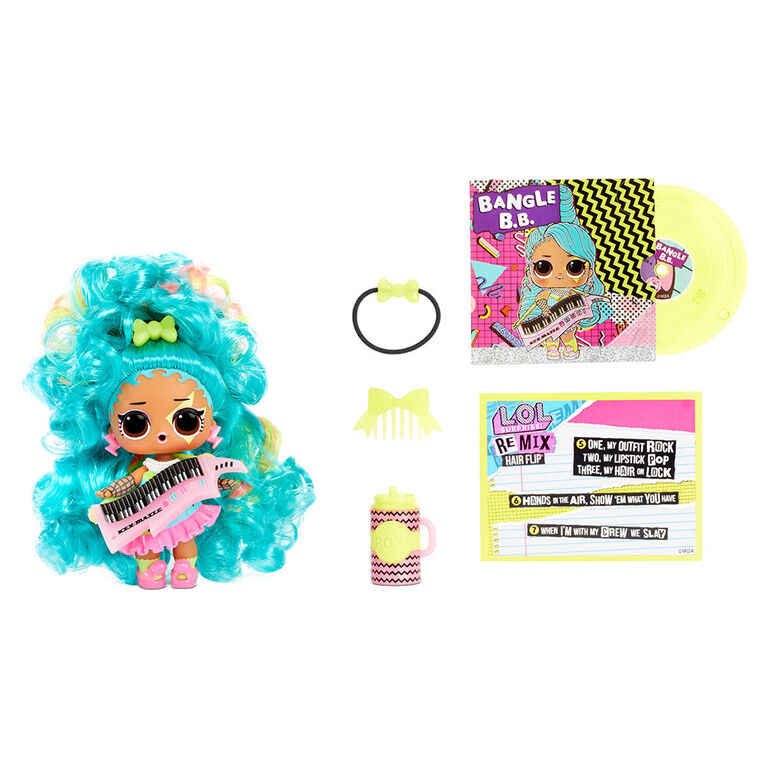 L O L Surprise Remix Hair Flip Dolls 15 Surprises With Hair Reveal Music Toys R Us Canada